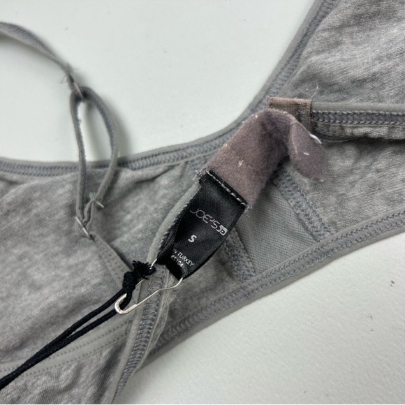 NWT Joe’s Jeans gray bralette - Picture 9 of 10